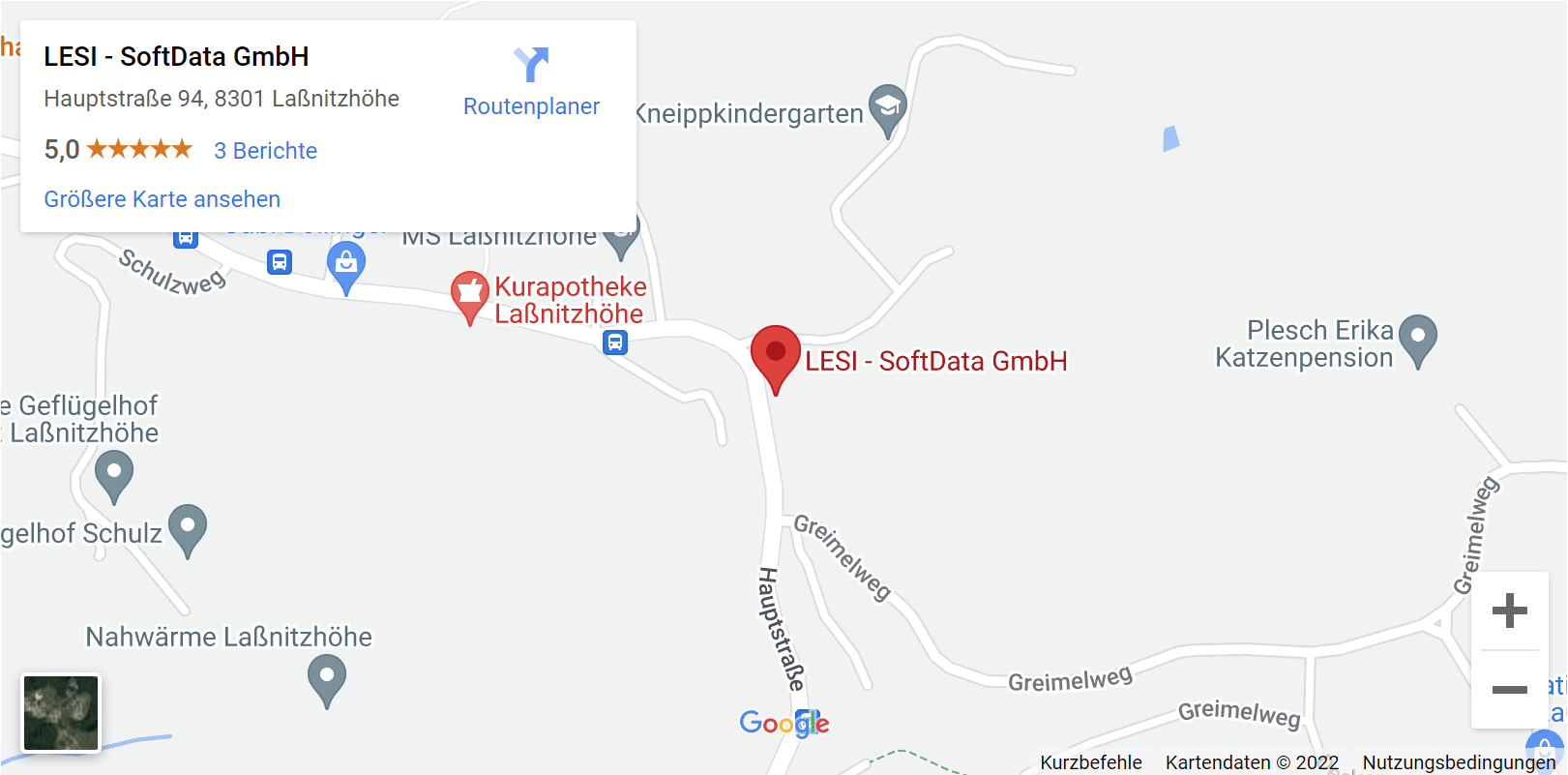 Lesi Softdata - Standort Laßnitzhöhe